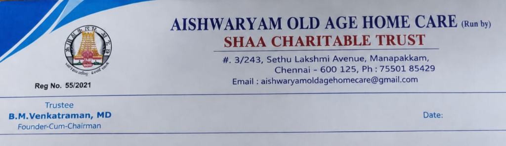 Official Trust Letterhead - SHAA Charitable Trust